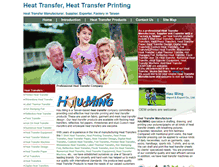 Tablet Screenshot of heat-transfer-printing.com